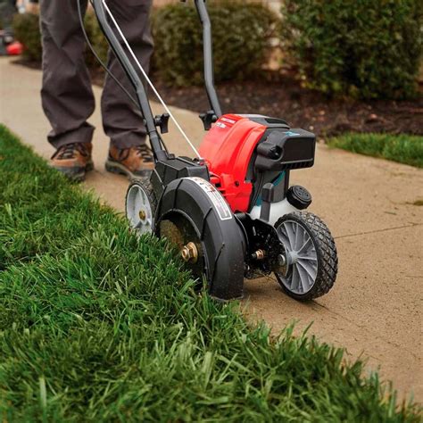 5 HP engine, this landscape edger by Mclane have everything you need to deliver that professional clean edges on your lawn, flowerbeds, driveways and walkways. . Best edger